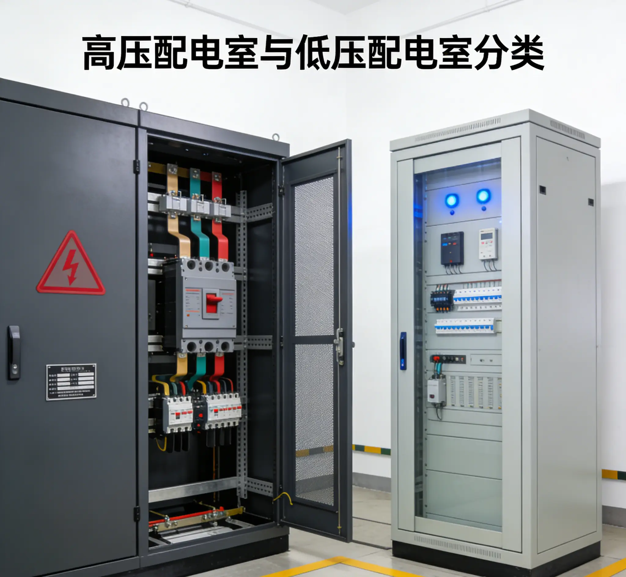 高壓配電室VS低壓配電室：一字之差，天壤之別！